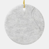 Britische Bulldogge Keramikornament (Hinten)