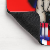Britische Bulldogge Mousemat Mousepad, Mousepad (Ecke)