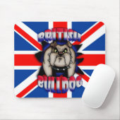 Britische Bulldogge Mousemat Mousepad, Mousepad (Mit Mouse)