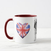 Britische Bulldogge Tasse (Links)