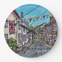 Britische Bunting Original Acrylmalerei