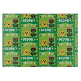 Britische Cheddar-Käse- und Pickle-Liebhaber Schneidebrett