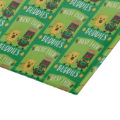 Britische Cheddar-Käse- und Pickle-Liebhaber Schneidebrett (Ecke)