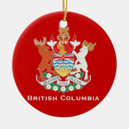 Britische Columbia* Weihnachtsverzierung Keramikornament