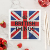 britische Dinge Papiertücher Serviette (Beispiel)