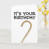 BRITISCHE DISZIPLINE CANING GEBURTSTAGSKARTEN KARTE (Gelbe Blume)