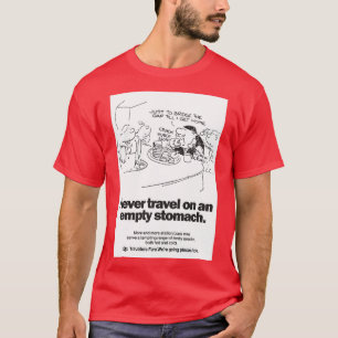 Britische Eisenbahn reist nie auf leerem Bauch T-Shirt
