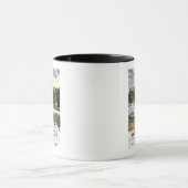 Britische Eisenbahn Windsor Castle Thames Poster Tasse (Zentrum)