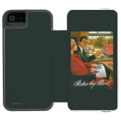 Britische Eisenbahnen entspannen sich durch Incipio iPhone Geldbeutel-Hülle (Folio Geöffnet)