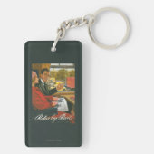 Britische Eisenbahnen entspannen sich durch Schlüsselanhänger (Rückseite)