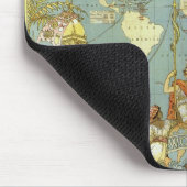 britische Empire Map Mousepad (Ecke)