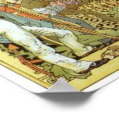 britische Empire Map Poster (Ecke)