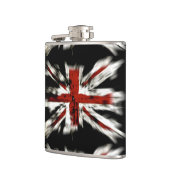 Britische Fahne Flachmann (Links)