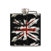 Britische Fahne Flachmann (Rückseite)