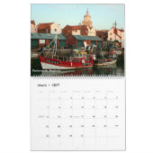 Britische Fischerboote 2027 Kalender (Mär 2027)