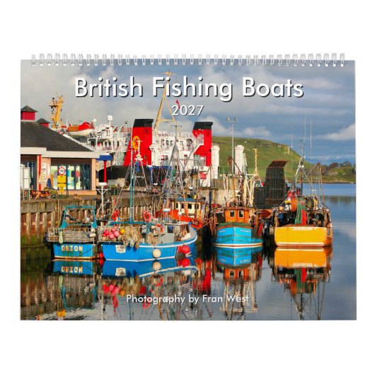 Britische Fischerboote 2027 Kalender (Titelbild)
