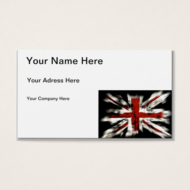 Britische Flagge (Vorderseite)