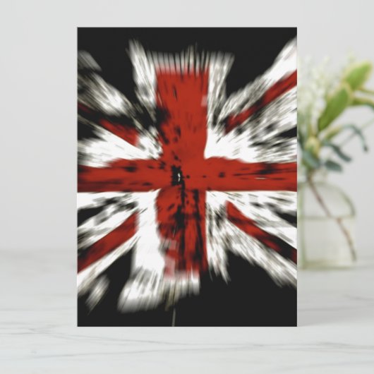 Britische Flagge (Stehend Vorderseite)