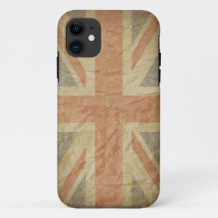 Britische Flagge abgenutzt iPhone 11 Hülle