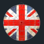 Britische Flagge - altes Dartboard Dartscheibe<br><div class="desc">Ein einzigartiges antikes Fahnenbrett in Rot,  Weiß und Blau. Entworfen mit dem Gewerkschaft Jack,  Flagge von Großbritannien und ein wenig Vintage Behandlung. Hergestellt von Sarah Trett. Das Hotel liegt sehr zentral und trotzdem ruhig.</div>