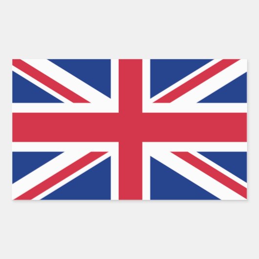 Britische Flagge Aufkleber (Vorderseite)