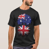 Britische Flagge Australiens Treots T-Shirt (Vorderseite)