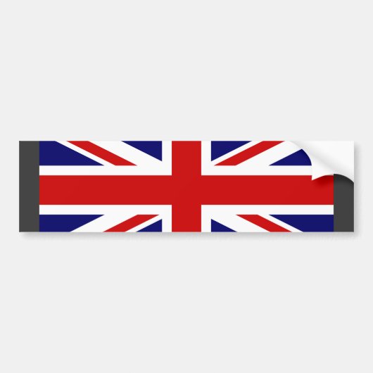 Britische Flagge Autoaufkleber (Vorne)