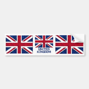 BRITISCHE FLAGGE AUTOAUFKLEBER