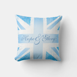 Britische Flagge Baby Blue hope & glorreiche Kisse Kissen