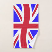 Britische Flagge Badhandtuch Set (Handtuch)