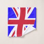 Britische Flagge Badhandtuch Set (Waschlappen)