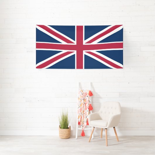 Britische Flagge Banner (Insitu)