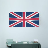 Britische Flagge Banner (Messeveranstaltung)