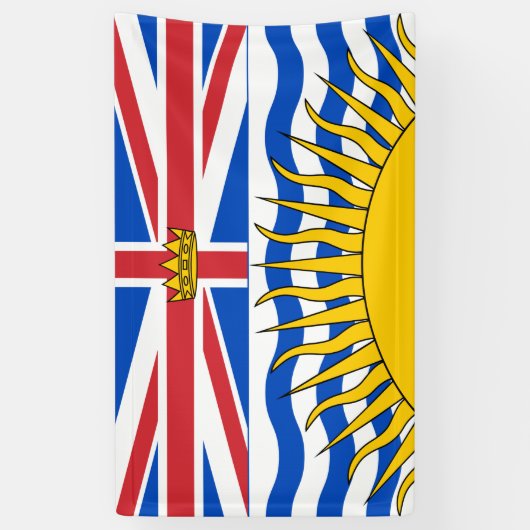 Britische Flagge Banner (Vertikal)