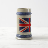 Britische Flagge Bierglas (Mittel)