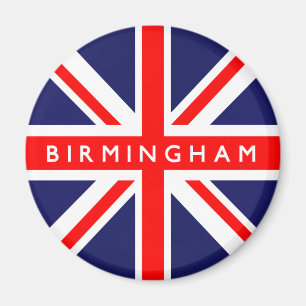 Britische Flagge Birmingham Magnet