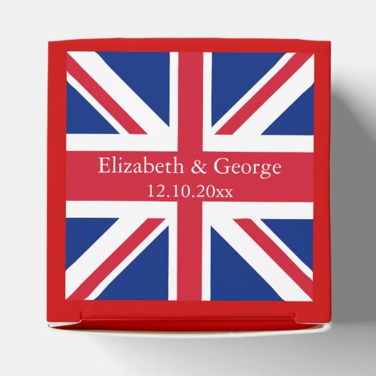 Britische Flagge (Britische Flagge) Jack Geschenkschachtel (Oben)