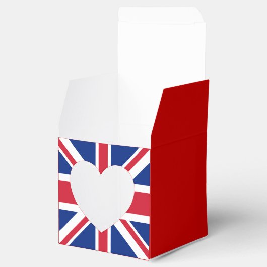 Britische Flagge (Britische Flagge) Jack Geschenkschachtel (Geöffnet)