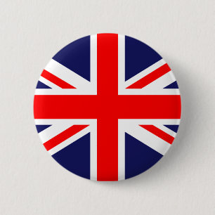 Britische Flagge Button