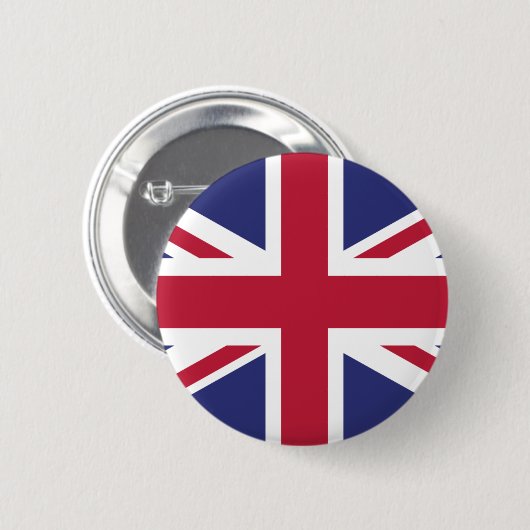 britische Flagge Button (Vorne & Hinten)