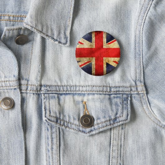 britische Flagge Button (Beispiel)