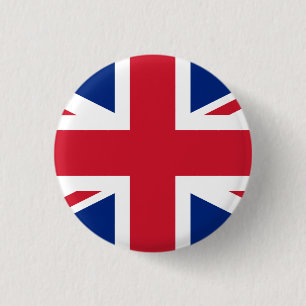 Britische Flagge Button