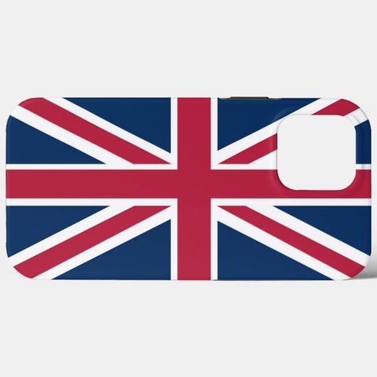 Britische Flagge Case-Mate iPhone Hülle (Rückseite (Horizontal))