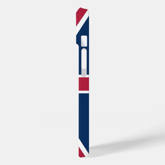 Britische Flagge Case-Mate iPhone Hülle (Rückseite / Links)