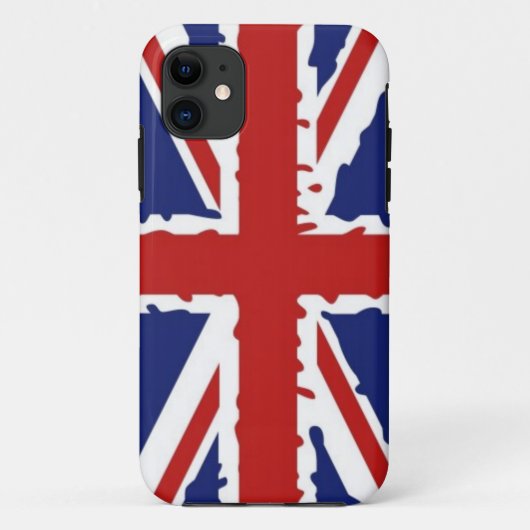 Britische Flagge Case-Mate iPhone Hülle (Rückseite)