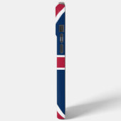 Britische Flagge Case-Mate iPhone Hülle (Rückseite / Links)