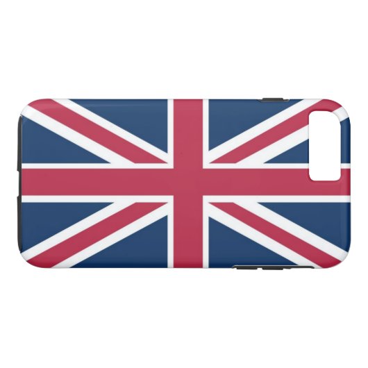 Britische Flagge Case-Mate iPhone Hülle (Rückseite (Horizontal))