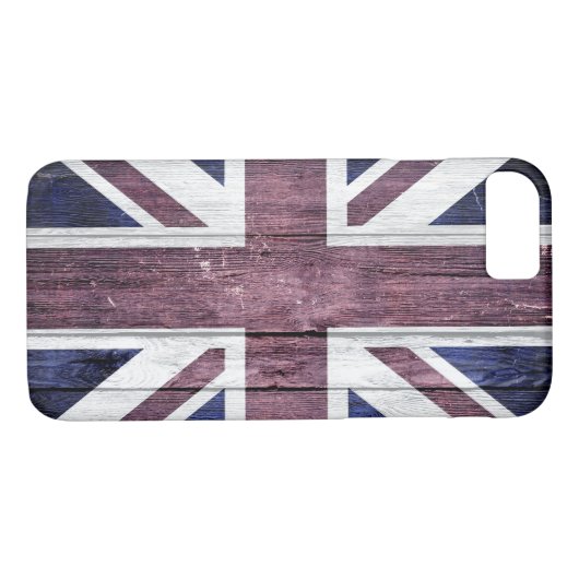Britische Flagge Case-Mate iPhone Hülle (Rückseite (Horizontal))