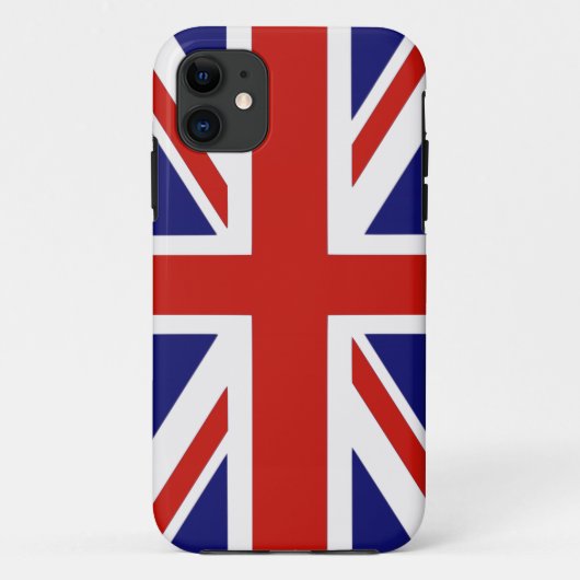 Britische Flagge Case-Mate iPhone Hülle (Rückseite)