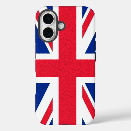 Britische Flagge Case-Mate iPhone Hülle (Rückseite)